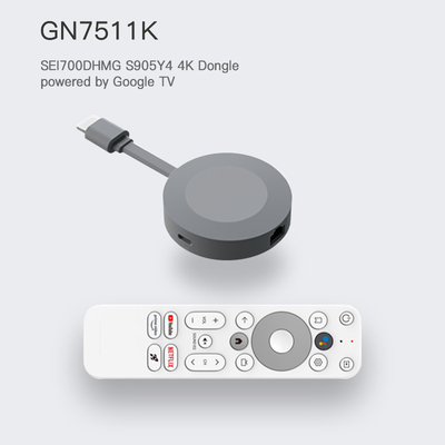 China Netflix Certified 4K TV Dongle Amlogic S905y4 Quad Core Dual WiFi Android 11 TV Box supplier