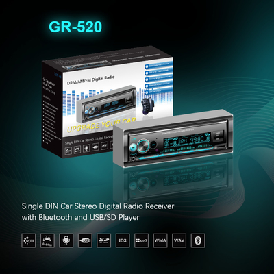 China Car 1 DIN MP3 Player Smart DRM Car Radio DC 12V USB Audio Video Player supplier