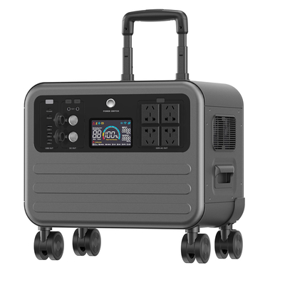 China Outdoor Quick Charge 2000W Portable Power Station 2304Wh AC220V Output supplier
