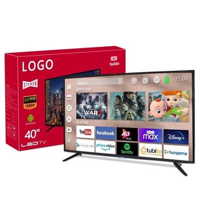 China OEM ODM 40 Inch LED Smart TV Ordinary High Definition Customized 2K 4K TV Television Set supplier