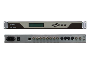 China PCR Auto Correction DTMB DVB-T2 Modulator GQ-3760 Four Input Interfaces supplier