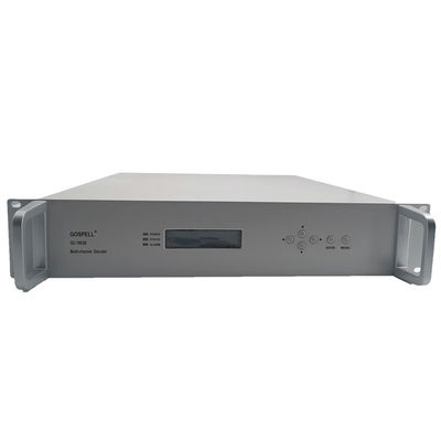 China H.264 Satellite Receiver Asi Decoder With Multiple Streaming Channels supplier