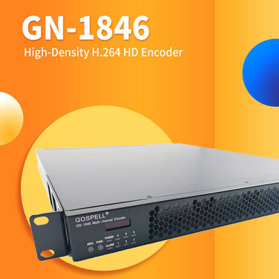 China Gospell GN-1846 12-Ch H.264 HD Encoder HDMI Input Options Digital TV Encoder With Broadcast supplier