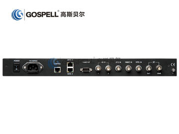 China Single Channel DTV Modulator DVB-T2 QPSK Modulator Dual Redundant ASI Gigabit IP supplier