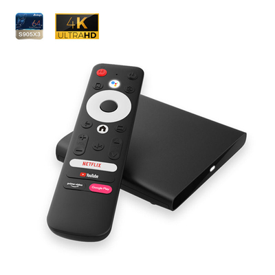 China 4K HDR OTT Set Top Box S905X2 Watch Free Android OTT TV Box With AV1 decoding supplier