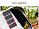 28W Mini Mono ETFE Flexible Solar Panels Waterproof 6.6V For Outdoor Camping Hiking supplier