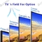 OEM ODM 40 Inch LED Smart TV Ordinary High Definition Customized 2K 4K TV Television Set supplier